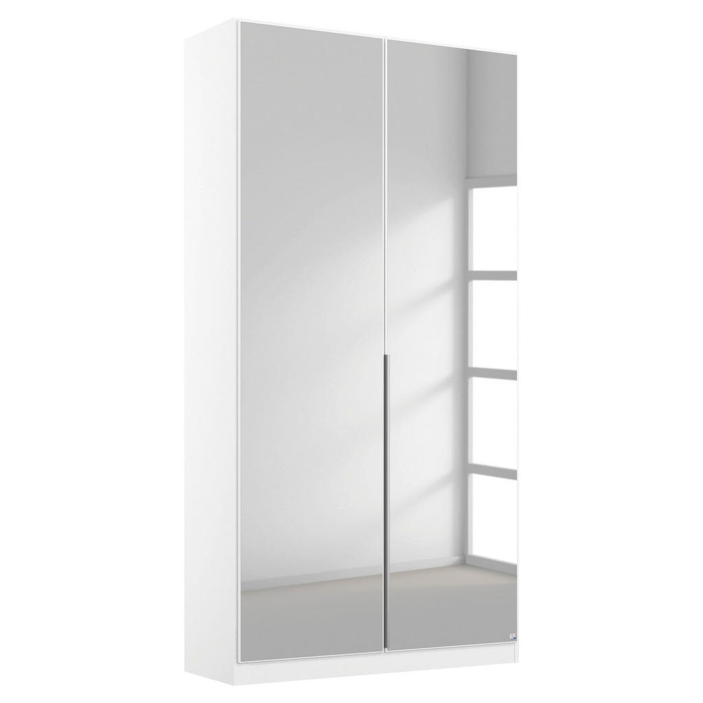 KAST MET KLASSIEKE DEUREN, zilverkleur, wit
