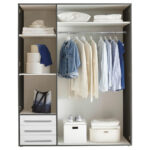 KAST MET KLASSIEKE DEUREN, grafietkleur, wit thumbnail 6