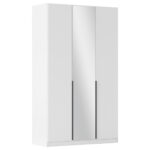 KAST MET KLASSIEKE DEUREN, zilver, wit, donkergrijs thumbnail 1