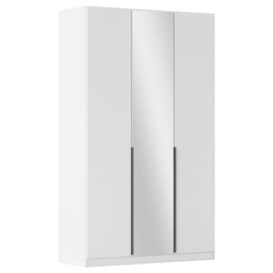 KAST MET KLASSIEKE DEUREN, zilver, wit, donkergrijs