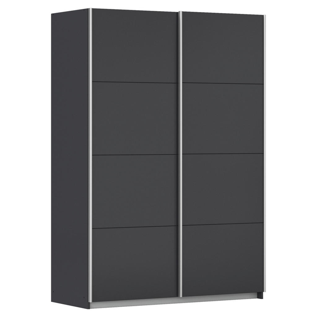 KAST MET SCHUIFDEUREN, grafietkleur