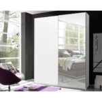 KAST MET SCHUIFDEUREN, transparant, wit thumbnail 2
