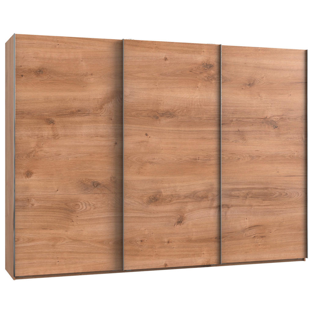 KAST MET SCHUIFDEUREN, eikenkleur