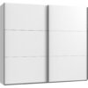KAST MET SCHUIFDEUREN, wit