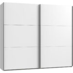 KAST MET SCHUIFDEUREN, wit thumbnail 1