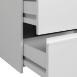 KAST MET SCHUIFDEUREN, wit, aluminiumkleur thumbnail 6