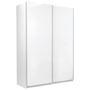 KAST MET SCHUIFDEUREN, wit