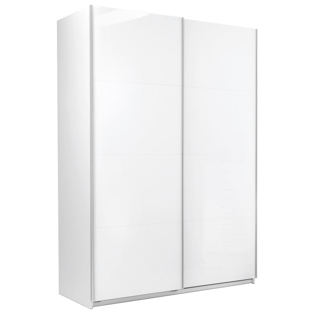 KAST MET SCHUIFDEUREN, wit