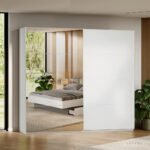KAST MET SCHUIFDEUREN, wit thumbnail 2