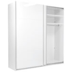 KAST MET SCHUIFDEUREN, wit thumbnail 5