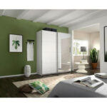KAST MET SCHUIFDEUREN, wit thumbnail 2