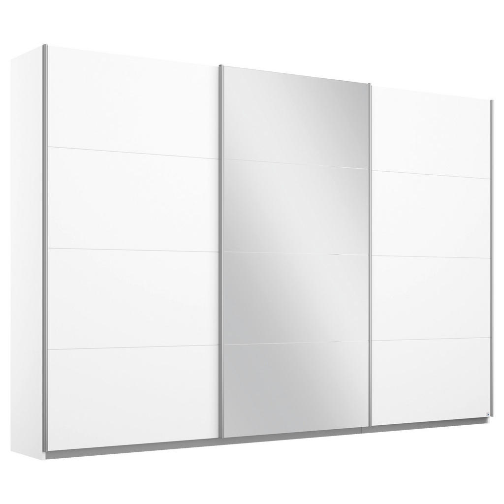 KAST MET SCHUIFDEUREN, wit