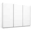 KAST MET SCHUIFDEUREN, wit