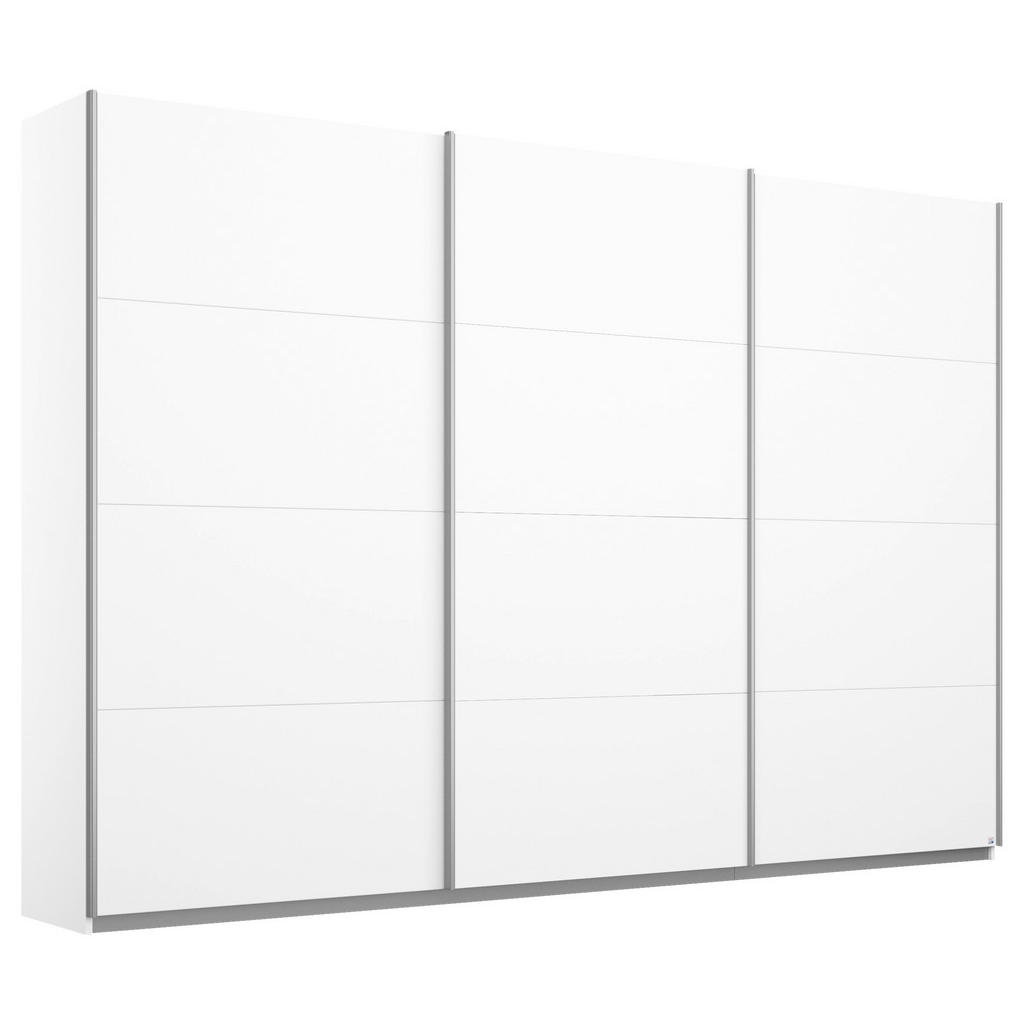 KAST MET SCHUIFDEUREN, wit