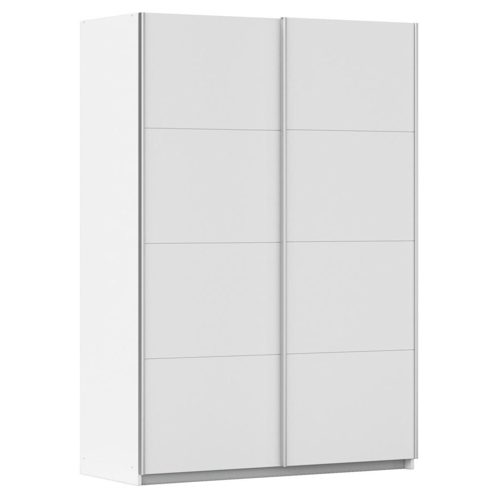 KAST MET SCHUIFDEUREN, wit