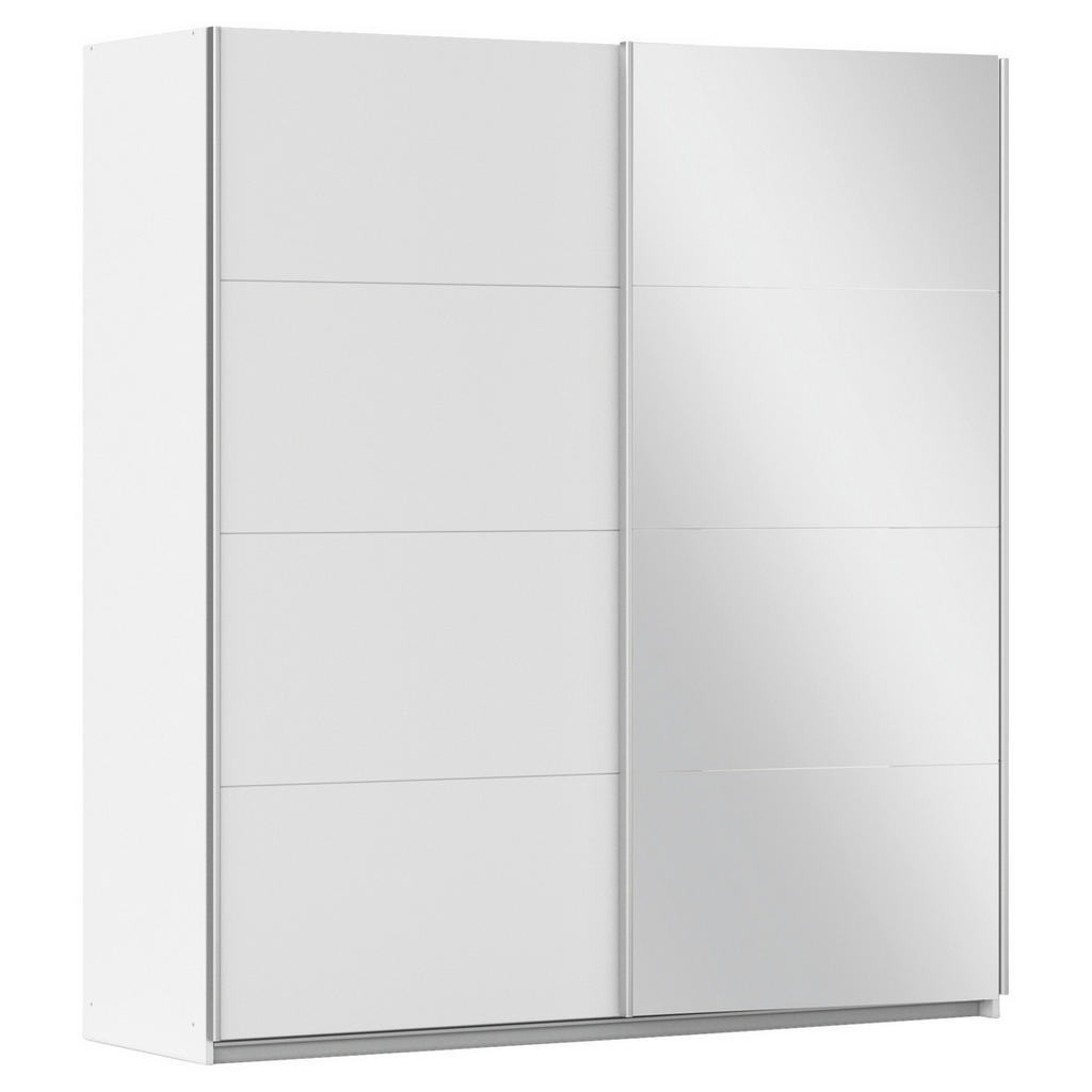 KAST MET SCHUIFDEUREN, wit