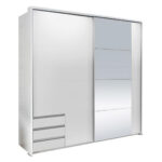 KAST MET SCHUIFDEUREN, wit thumbnail 2