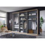 KAST MET SCHUIFDEUREN, wit, bianco eiken thumbnail 3