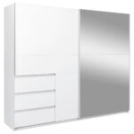 KAST MET SCHUIFDEUREN, wit thumbnail 1