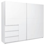 KAST MET SCHUIFDEUREN, wit thumbnail 1