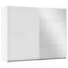 KAST MET SCHUIFDEUREN, wit