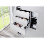 KAST MET SCHUIFDEUREN, transparant, wit thumbnail 6