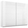 KAST MET SCHUIFDEUREN, wit, wit, hoogglans