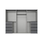 KAST MET SCHUIFDEUREN, grafietkleur thumbnail 3
