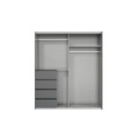 KAST MET SCHUIFDEUREN, grafietkleur thumbnail 3