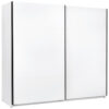 KAST MET SCHUIFDEUREN, wit