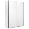 KAST MET SCHUIFDEUREN, wit