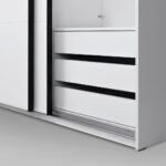 KAST MET SCHUIFDEUREN, wit thumbnail 7