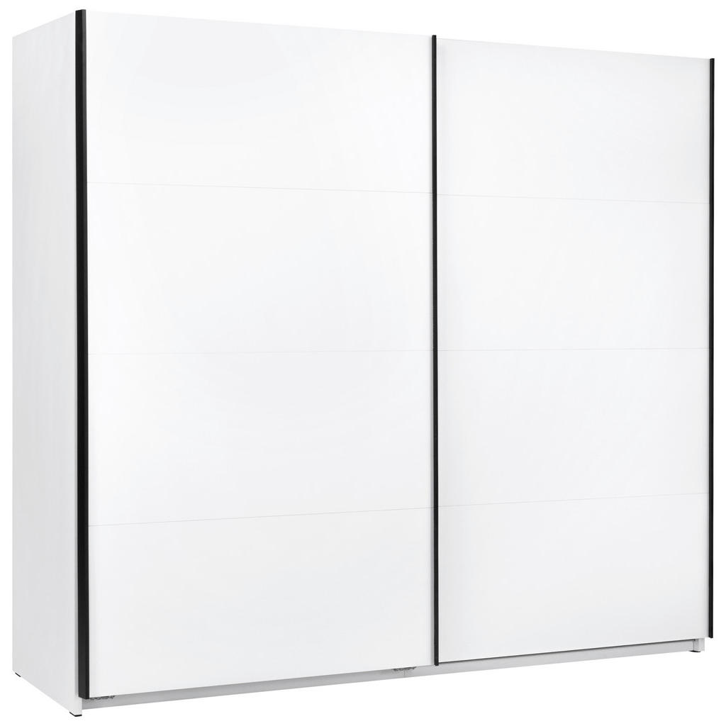 KAST MET SCHUIFDEUREN, wit