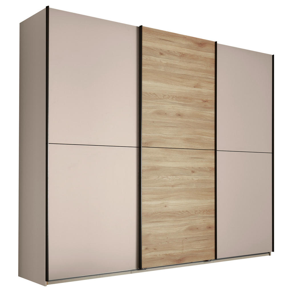 KAST MET SCHUIFDEUREN, eiken, kamir
