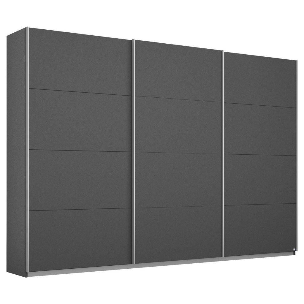 KAST MET SCHUIFDEUREN, grijs