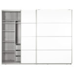 KAST MET SCHUIFDEUREN, wit thumbnail 5