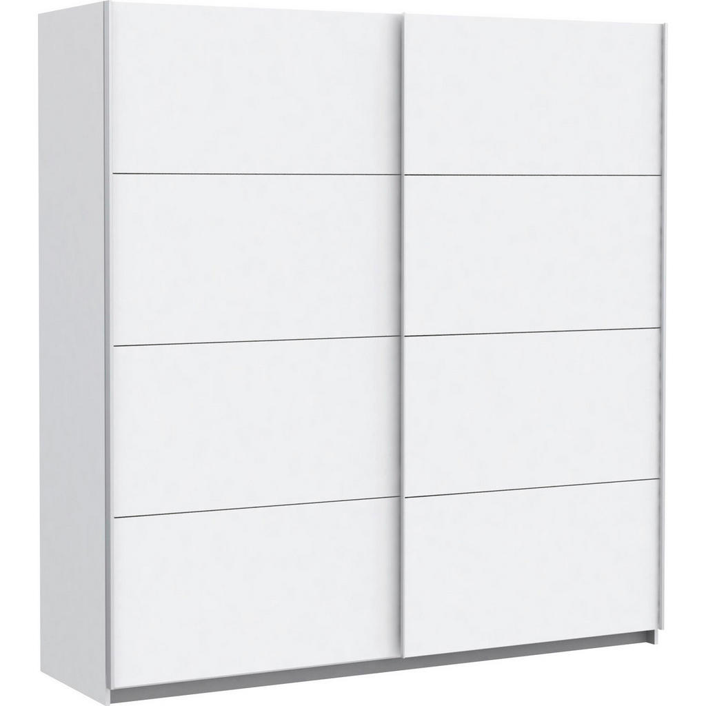 KAST MET SCHUIFDEUREN, wit