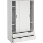 KAST MET SCHUIFDEUREN, wit thumbnail 7