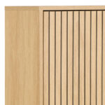KAST MET KLEPPEN VOOR SCHOEN gefineerd zwart, eikenkleur thumbnail 6
