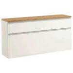 KAST MET KLEPPEN VOOR SCHOEN gefineerd in zilverkleur, wit, eikenkleur thumbnail 1