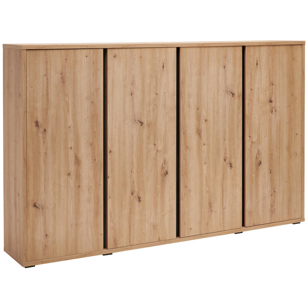 SCHOENENKAST eiken kleur