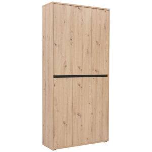 SCHOENENKAST eiken kleur