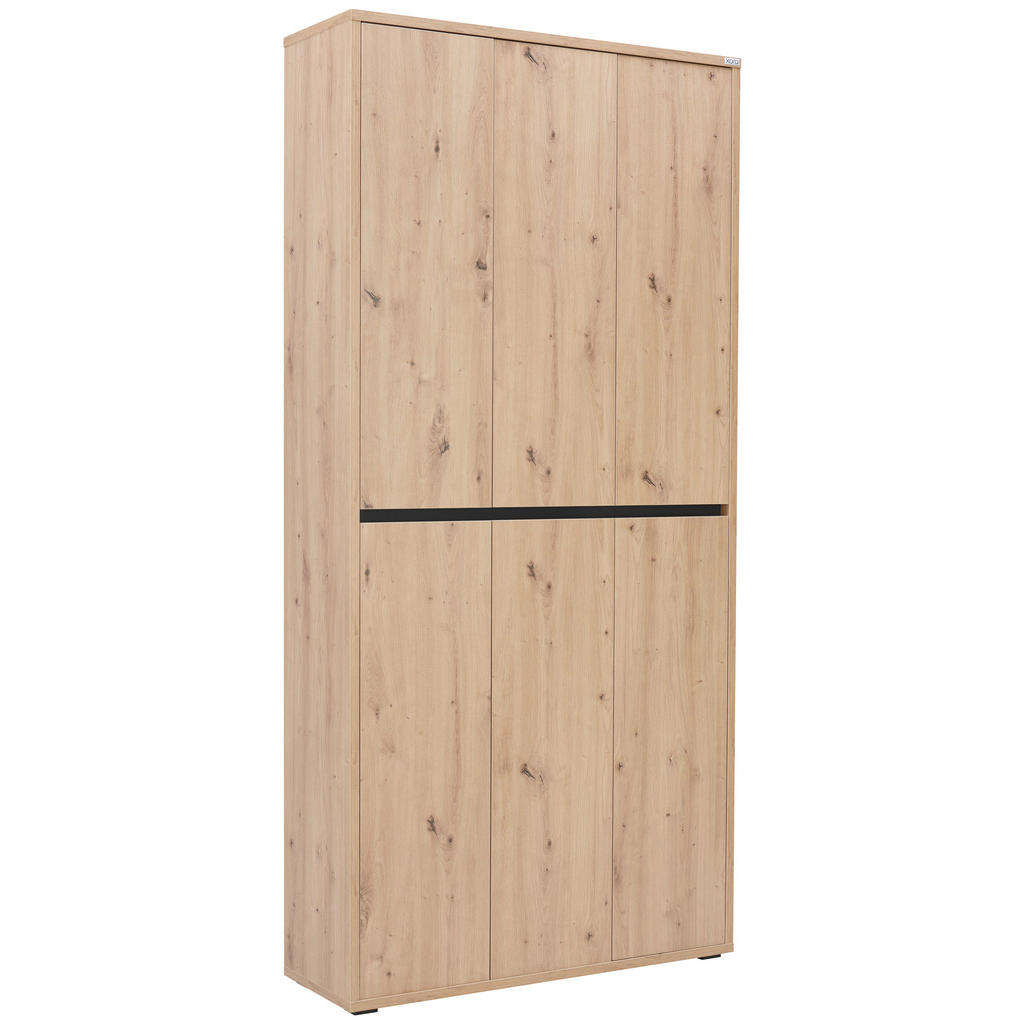 SCHOENENKAST eiken kleur