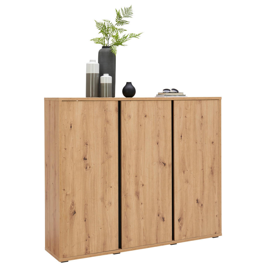 SCHOENENKAST eiken kleur