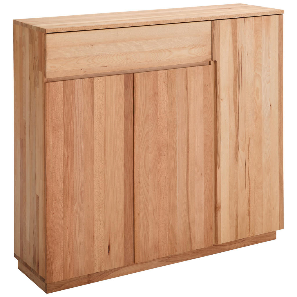 SCHOENENKAST massief beuken (kernhout)