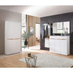 SCHOENENKAST wit, ambachtelijk eikenhout thumbnail 6