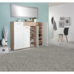 SCHOENENKAST wit, eikenkleur thumbnail 6