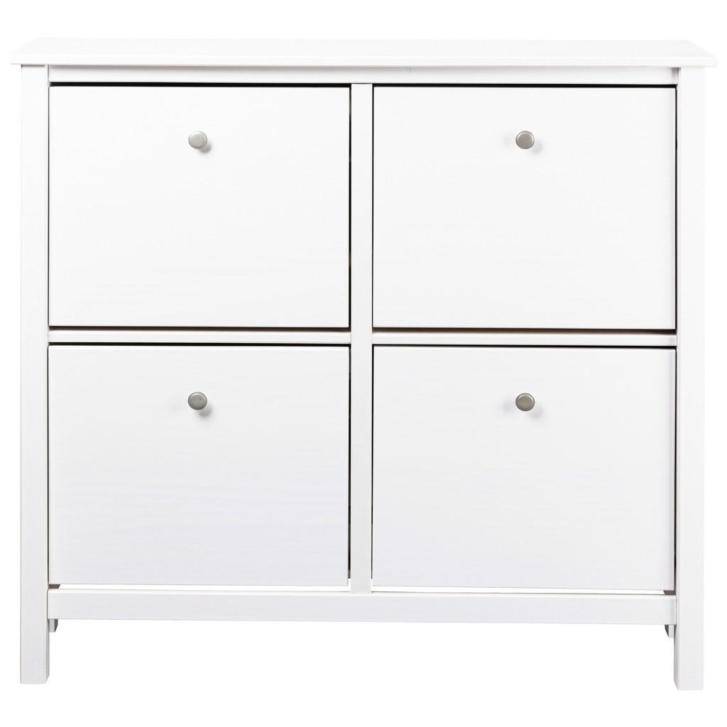 SCHOENENKAST effen wit