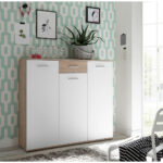 SCHOENENKAST wit, sonoma eiken thumbnail 2