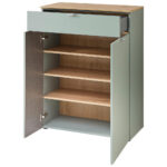 SCHOENENKAST eiken artisanaal, rietgroen thumbnail 3